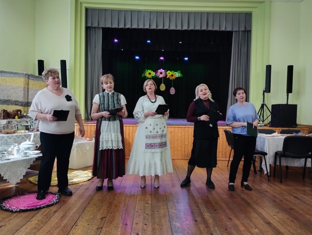 Lieldienu tikšanās ar kaimiņpagastiem "Ienāc uz tasi tējas!"